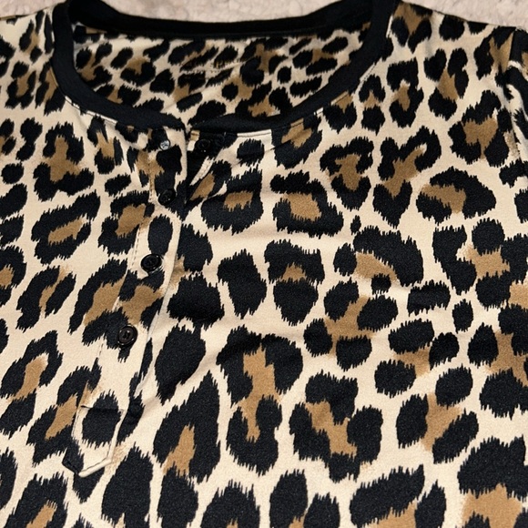 Kate Spade animal print lounge/sleep dress - Picture 6 of 7